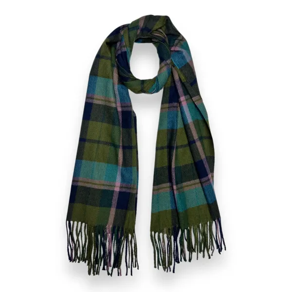 Classic Tartan Tasseled Scarf