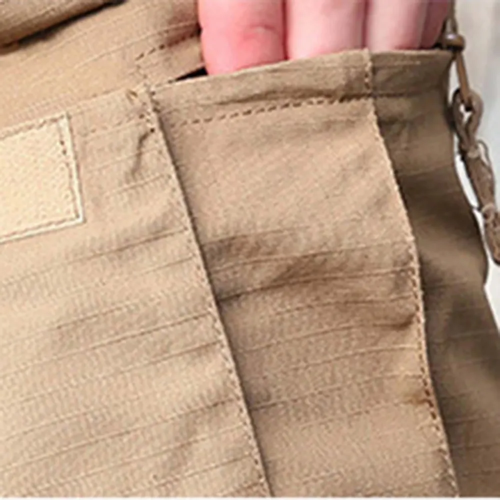 Men's Lightweight Pants, Cargo Pants Men, Linen Pants Men Men's Solid Color Multi-Pocket Washed Overalls Outdoor Casual Pants Trousers Men's pure cotton pants