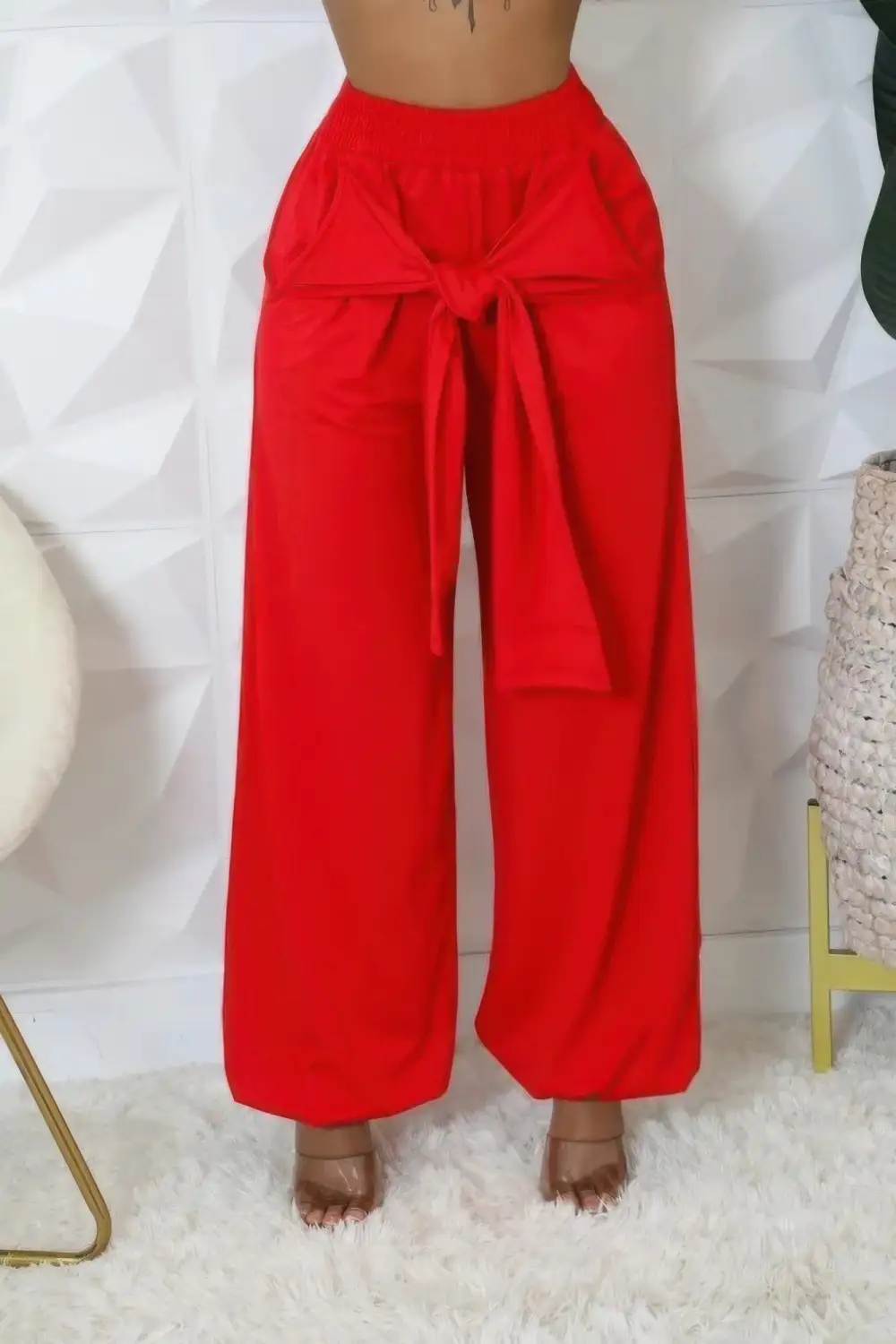 High Waisted Stretch Pants