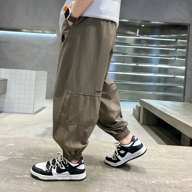 Men's Casual Cargo Pants with Practical Side Pockets