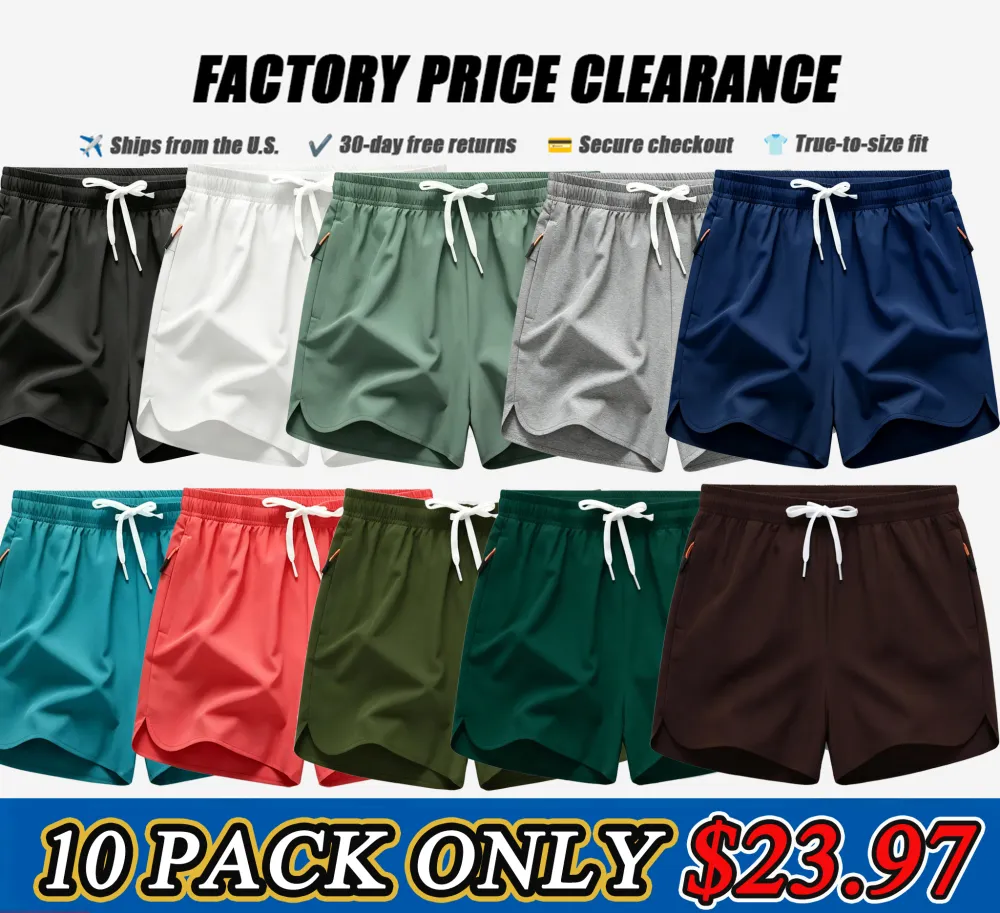 🎉Men's Summer Lightweight Breathable Quick-Dry Beach Short