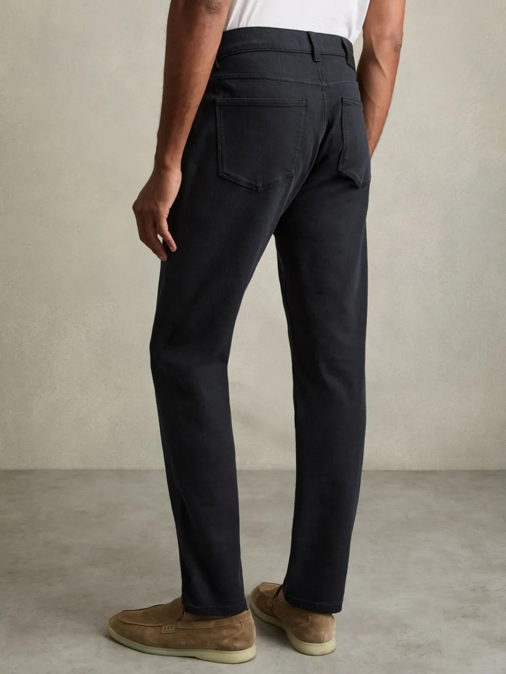 Fashionable And Simple High-End Slim Jeans