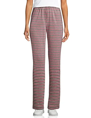 Women's Sport Knit High Rise Elastic Waist Pull On Pants