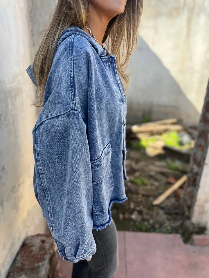 [3Pack]Fashion Denim Jacket