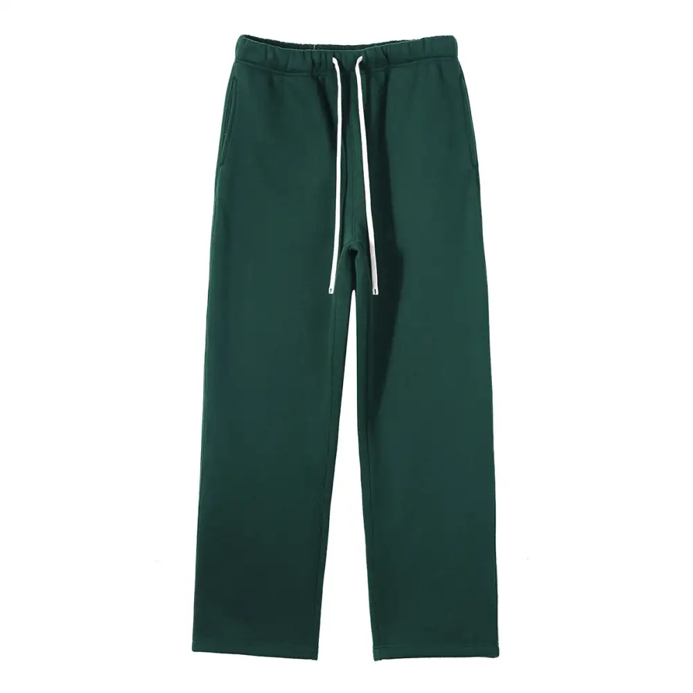 Loose Fit Drawstring Waist Men's Trousers
