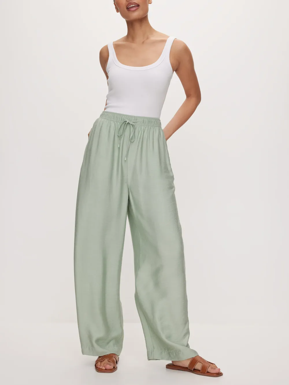 Viscose Relaxed Trousers