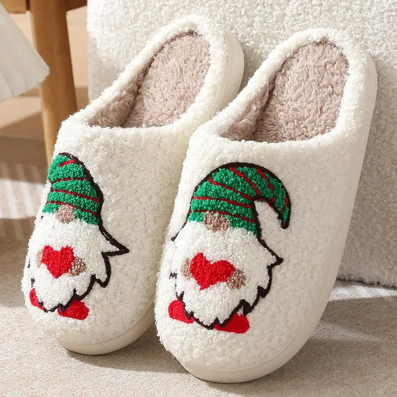 🏷️ 🎅 Holiday Special – 40% OFF! 🎁 Women & Men Christmas Slippers – Memory Foam Warm House Shoes  Cozy • Fuzzy • Festive • Indoor & Outdoor Comfort