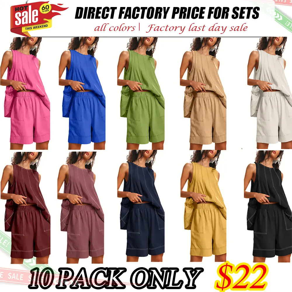 Women's two-piece pure cotton set