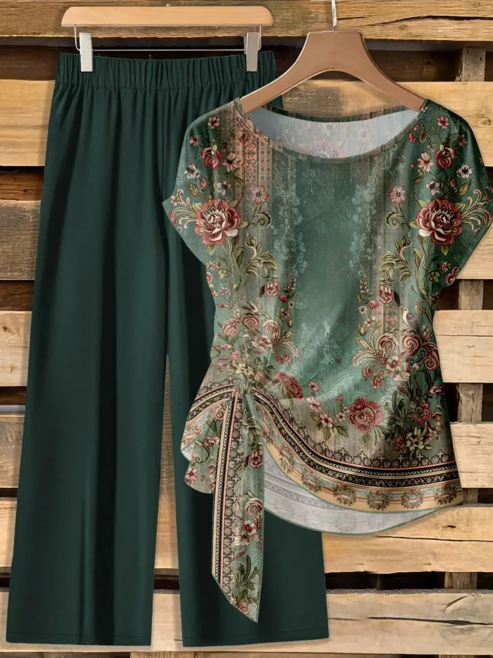 🎉Hot Sale🔥-Women's Casual Printed Set🔥6-Sets - All Colors Included