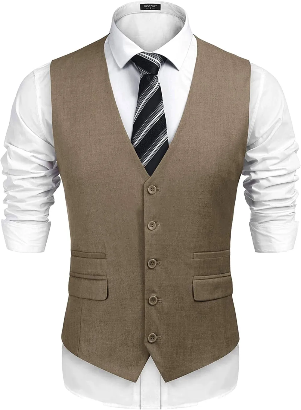 Slim Fit Business Suit Vest Jacket