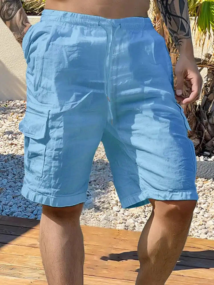 Men's Versatile Cargo Cotton Shorts