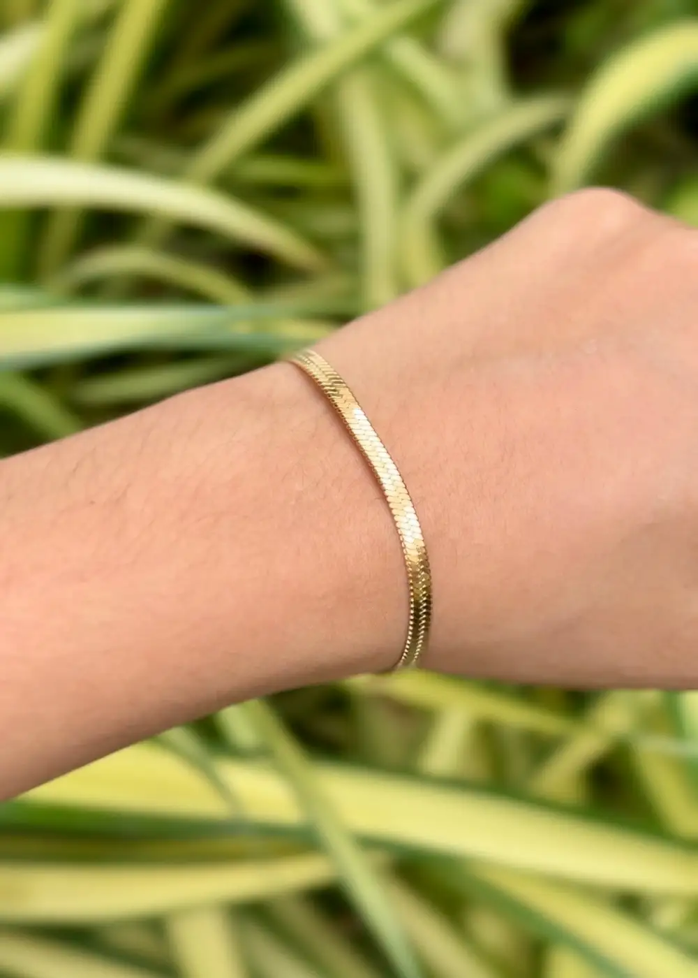 Slim Herringbone Bracelets