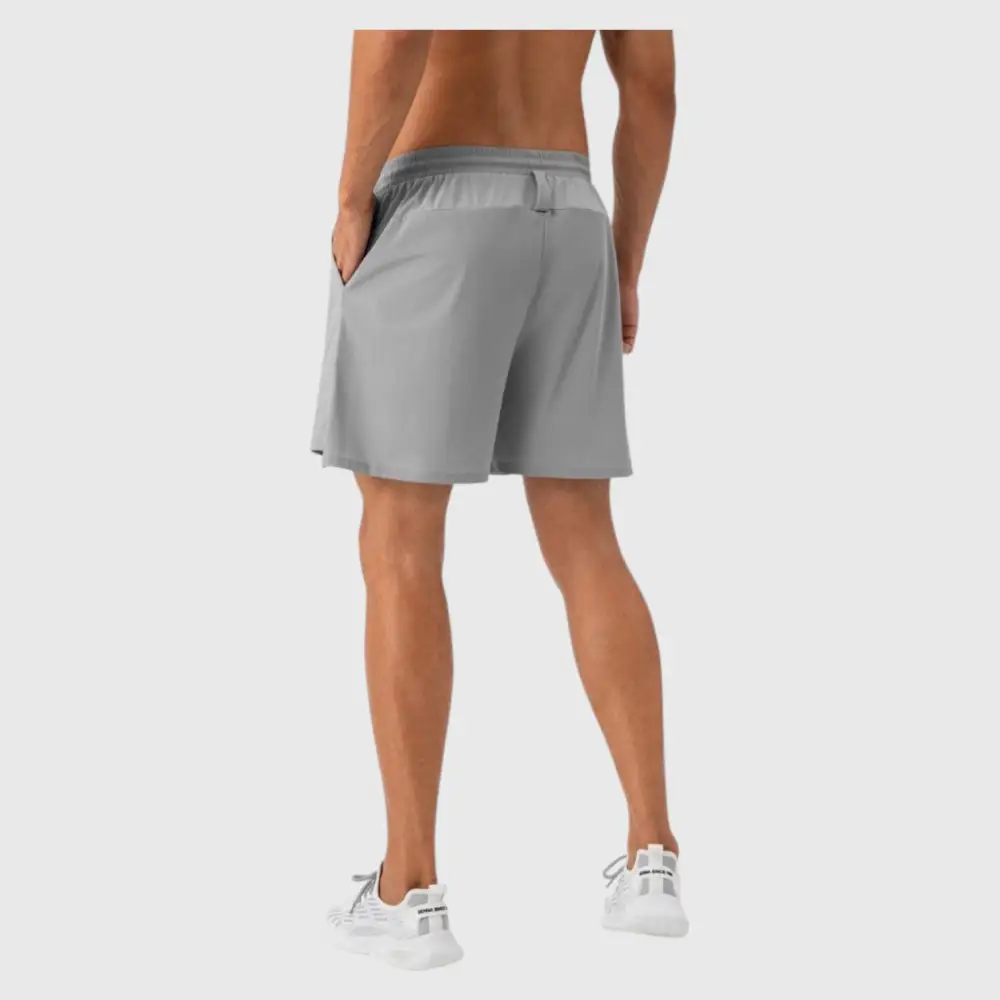 Drawstring Elastic-Waist Quick-Dry Lightweight Men's Athletic Shorts