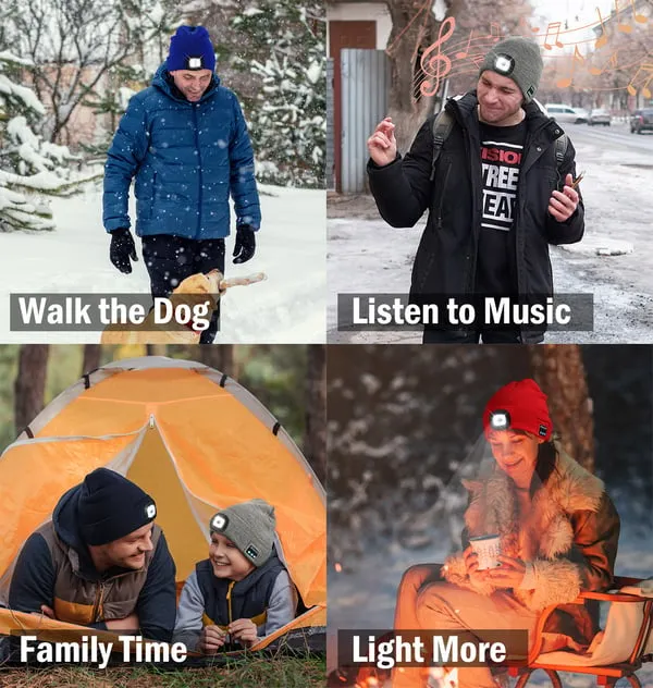 ❤️‍🔥Hot Sale 49%OFF 🔥 3-in-1 Function Bluetooth Beanie