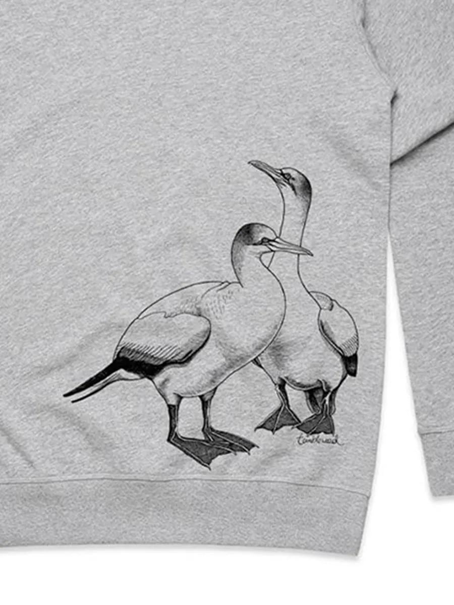 Simple Tangge Duck pattern versatile casual sportswear shirt
