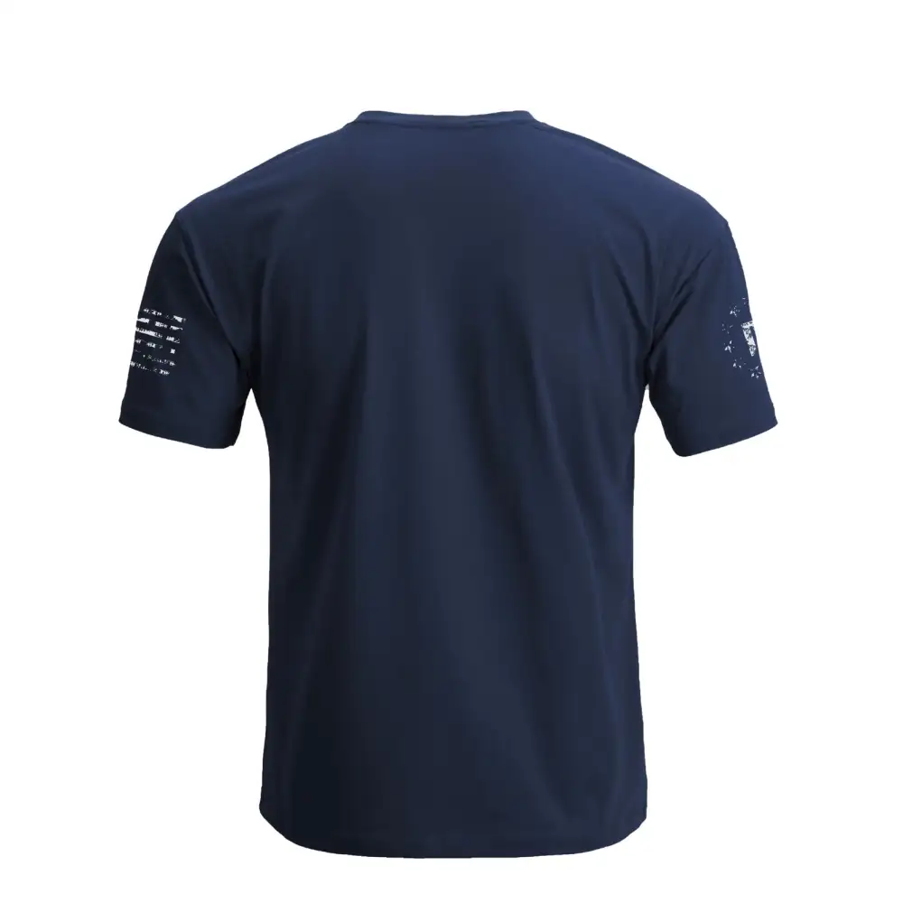 SKULL WATERPROOF V-NECK GRAPHIC TEE