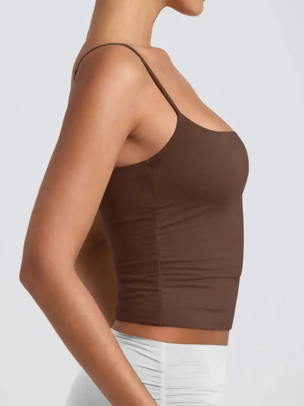 Scoop Neck Cami Polyester Blend