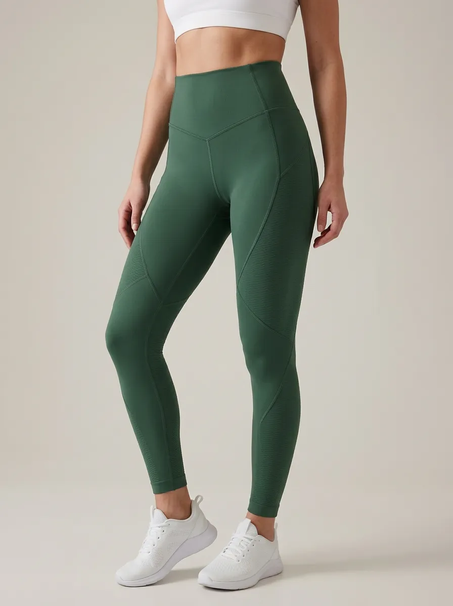 Textured Support High Waist Leggings