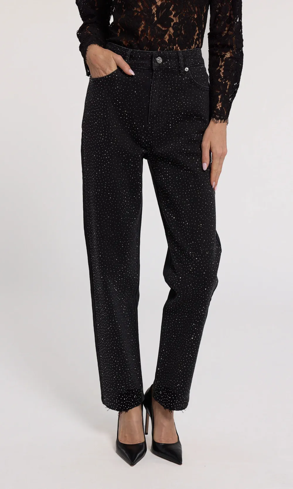 Compact Crystal Jeans