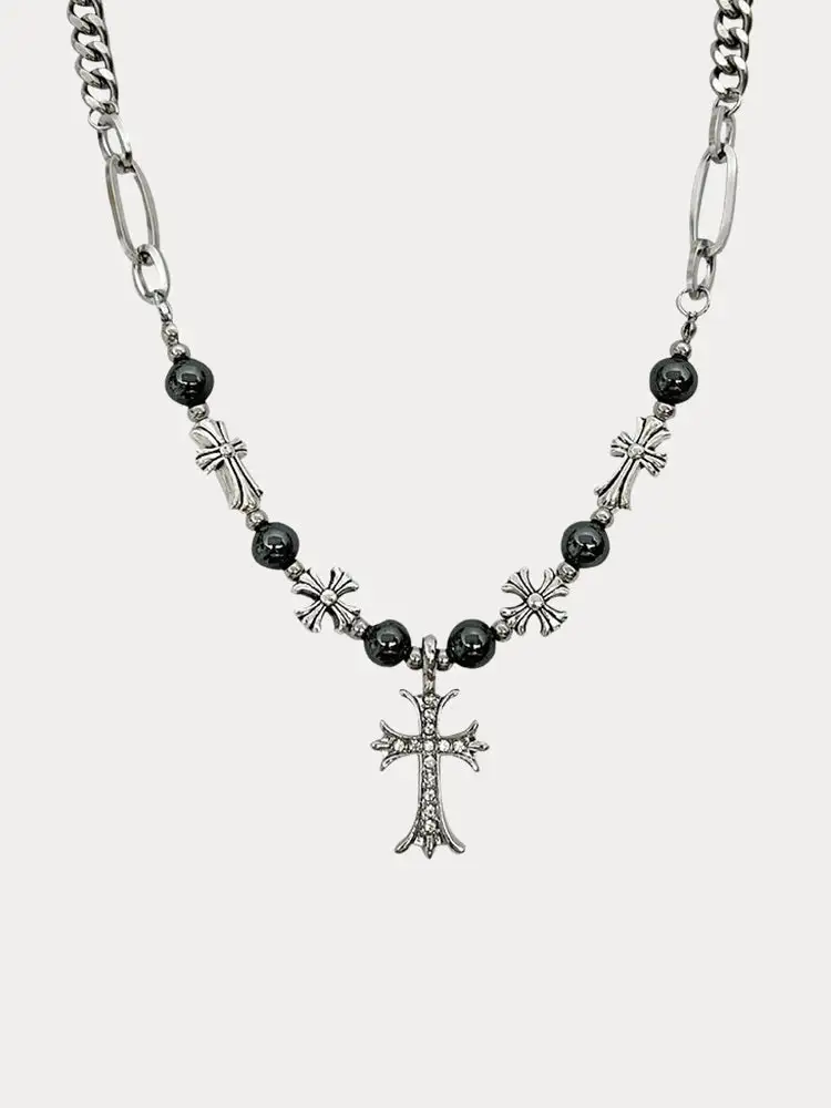 Fashion Retro Gothic Bead Necklace