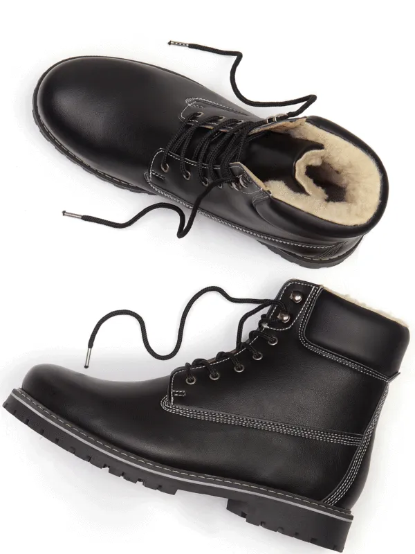 Men's Traditional Equestrian Water Resistant Insulated Everyday Boots
