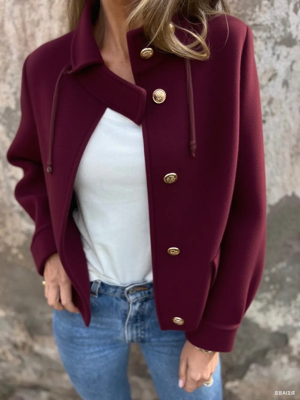 [3Pack]Casual And Comfortable Woolen Jacket