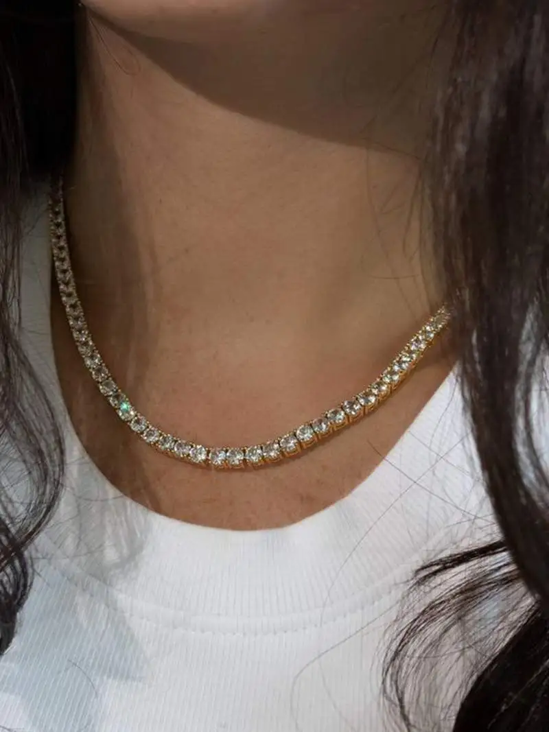 Polished Riviere Necklace