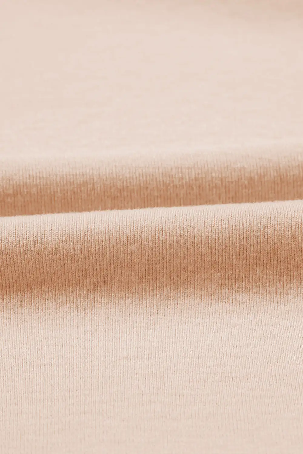 Solid Ruffled Buttoned V Neck Shirt