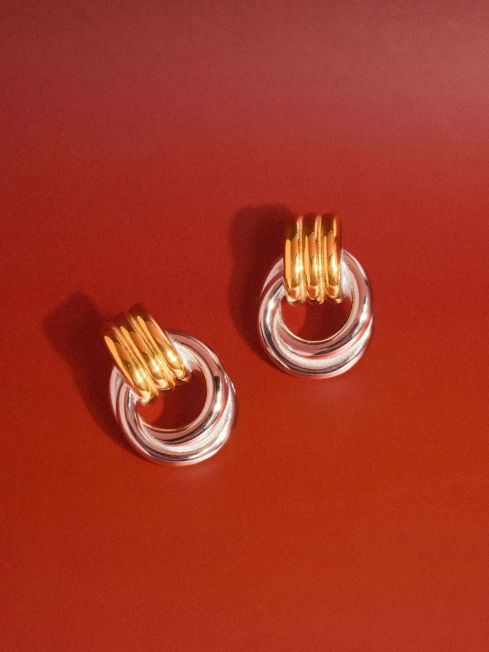 Classic Rounded Hoop Earrings