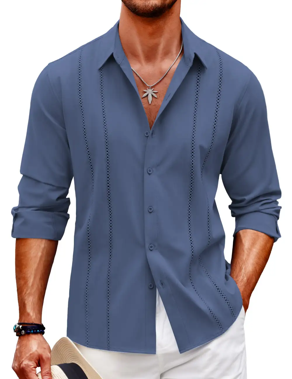 Casual Long Sleeve Button Down Shirt