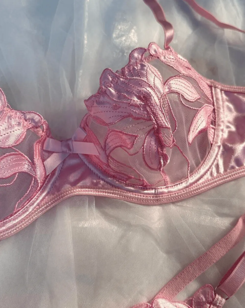 Graceful Silk Lingerie Set