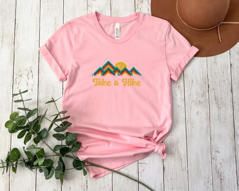 Trail Hike Graphic Everyday Tee