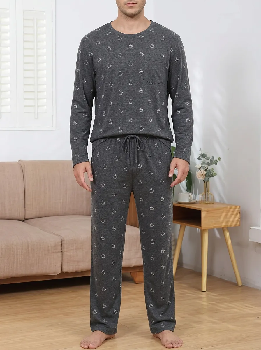 Relaxed Classic Men's Pajama Set