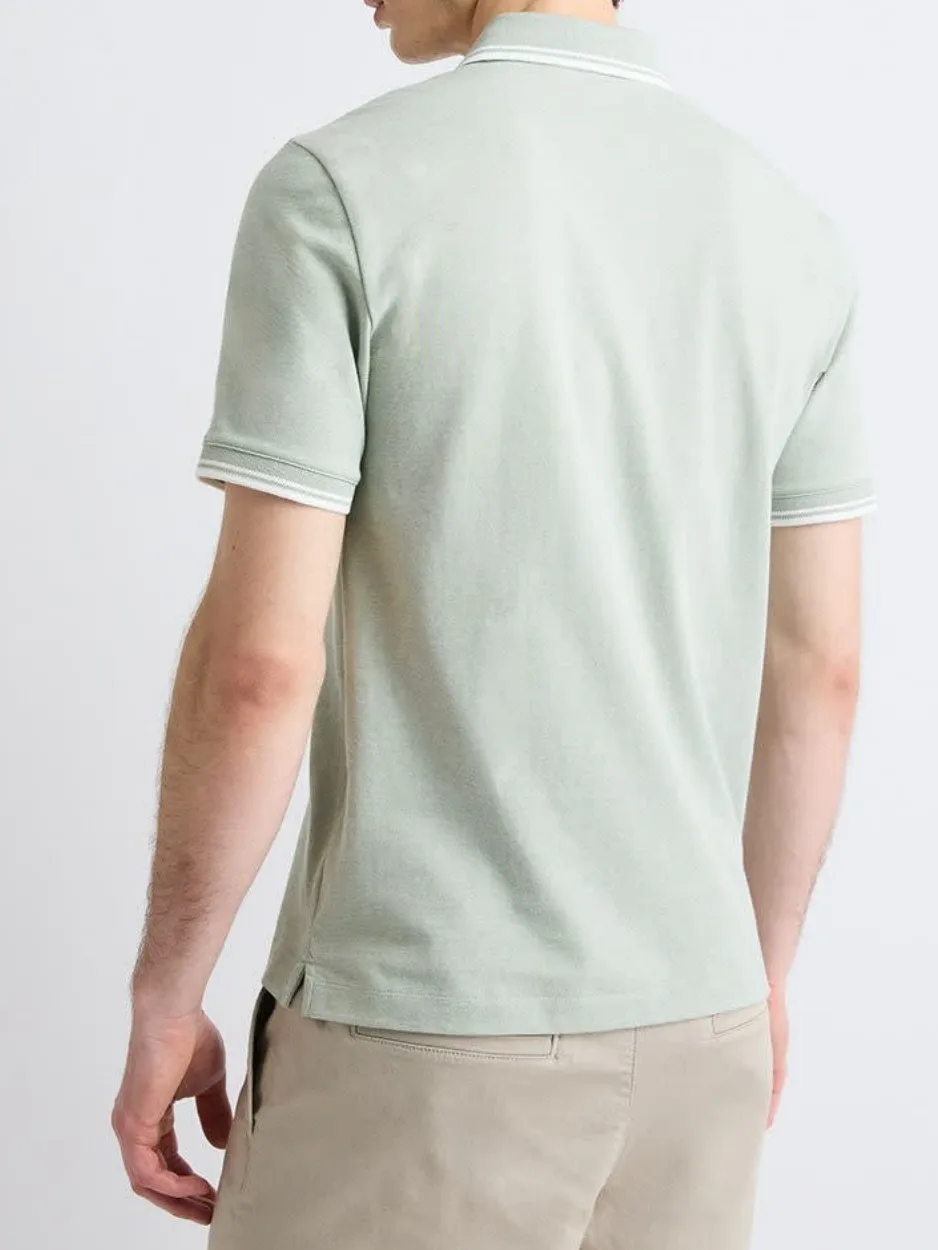 Mint Green Casual Style Short-Sleeve Polo