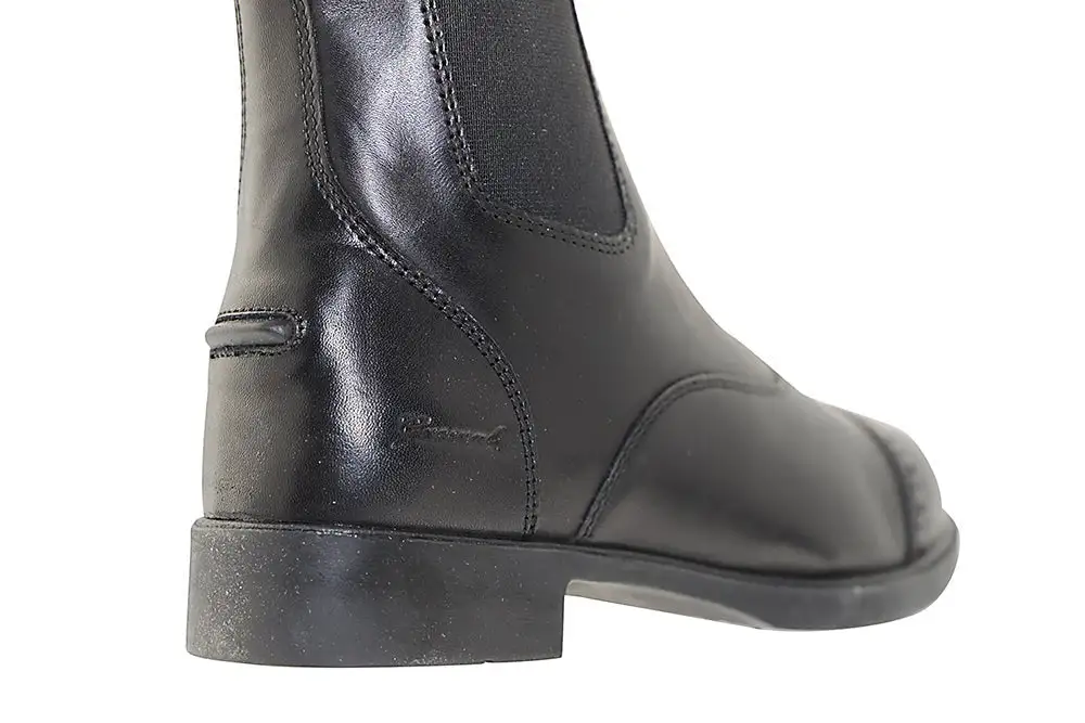 Zip Leather Paddock Boots