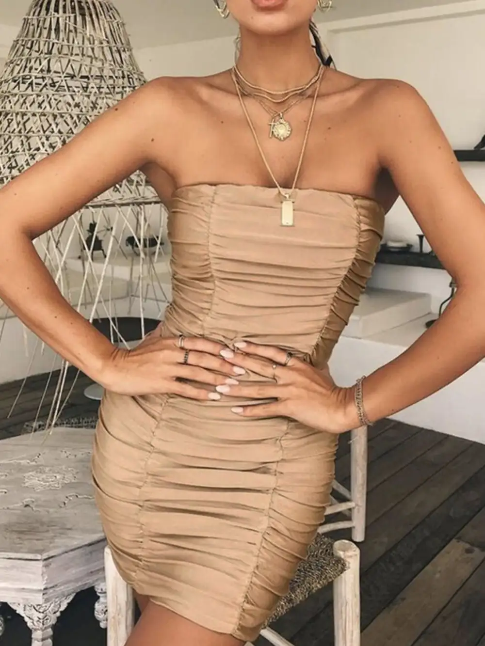 Classic Bodycon Mini Dress