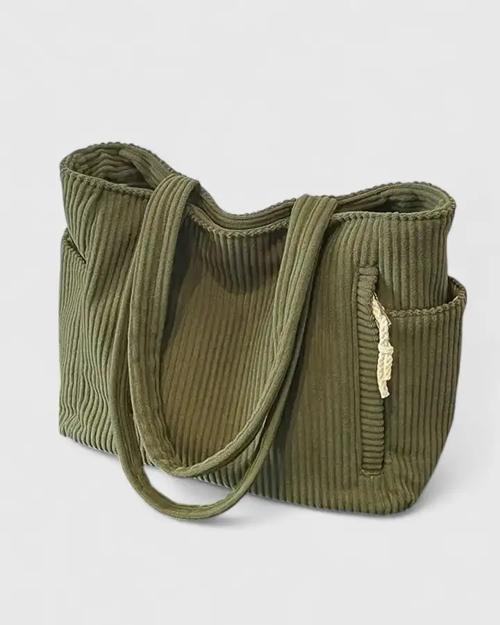 Open Top Canvas Tote Bag