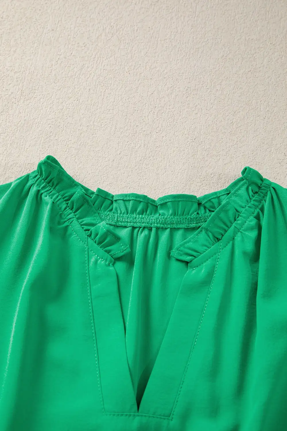 Ruffle Tiered Puff Sleeve Maxi Dress