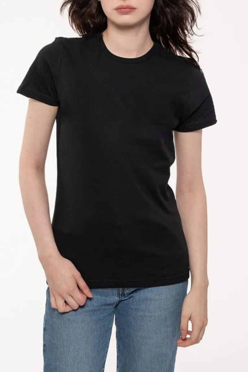 Casual Style Crew Neck Skinny Fit T Shirt