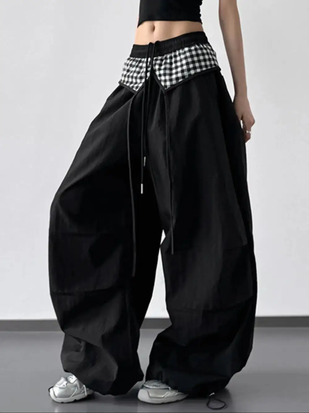 The Checkered Wide Pant