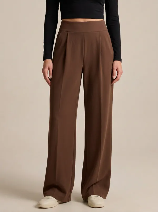 Wide-Leg High-Waisted High-Waist Women's Wide-Leg Pants