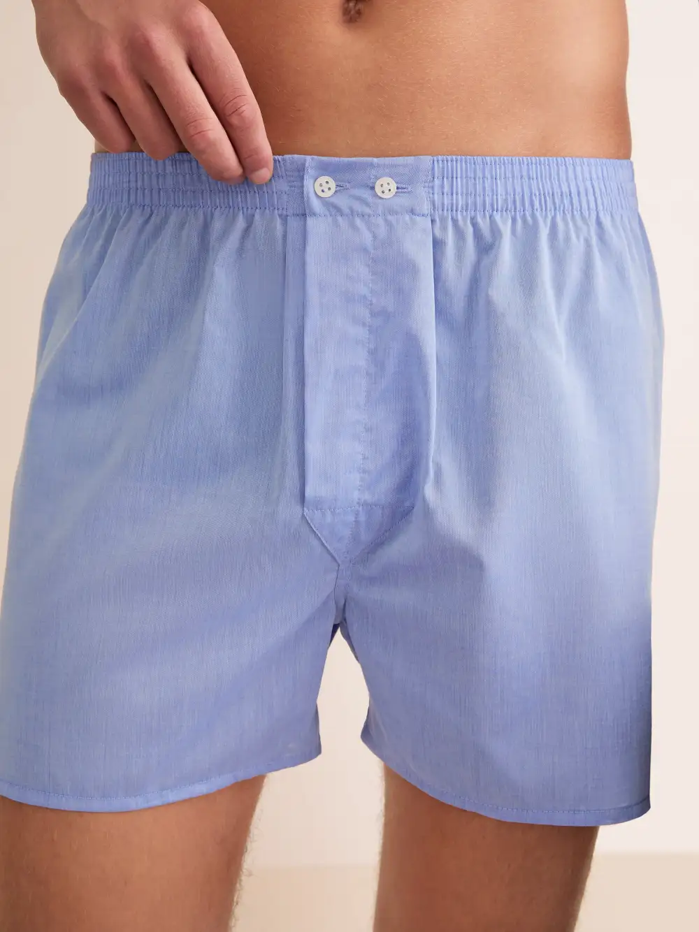 Classic Fit Cotton Batiste Plain Boxers
