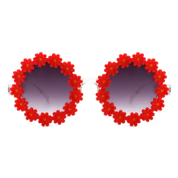Cleanline Round Frame Sunglasses