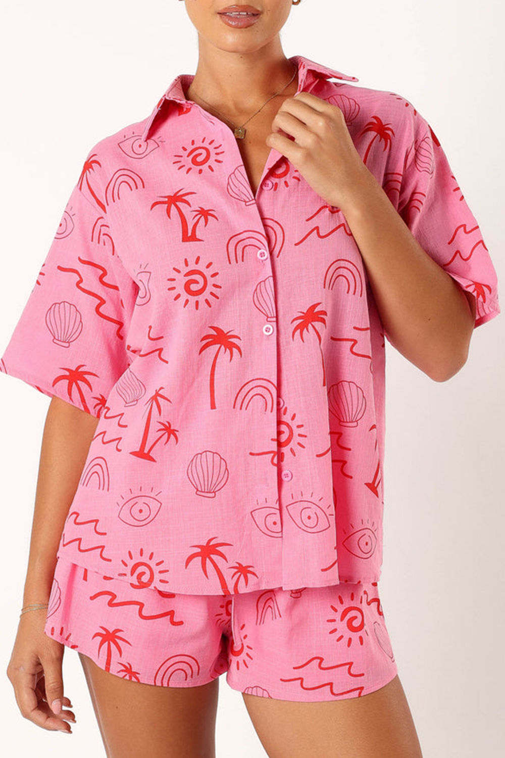 PRINTED HOLIDAY SHIRT