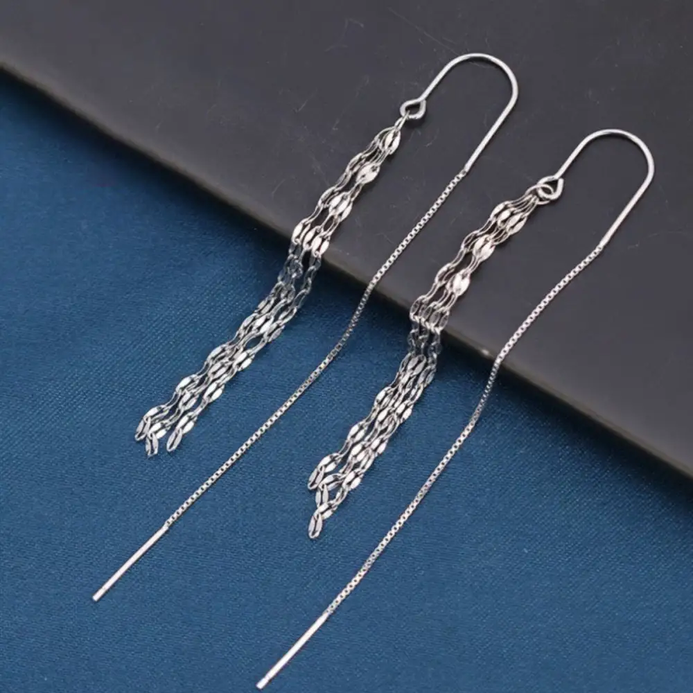Classic Sterling Silver Threader Earrings