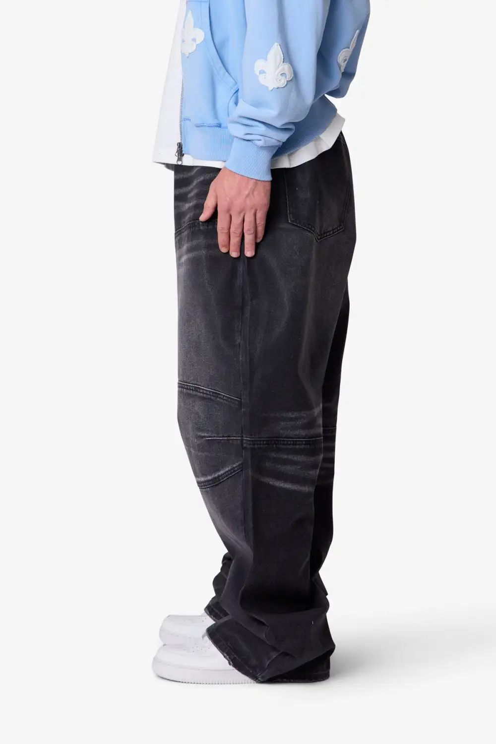 Mega Baggy Moto Jeans