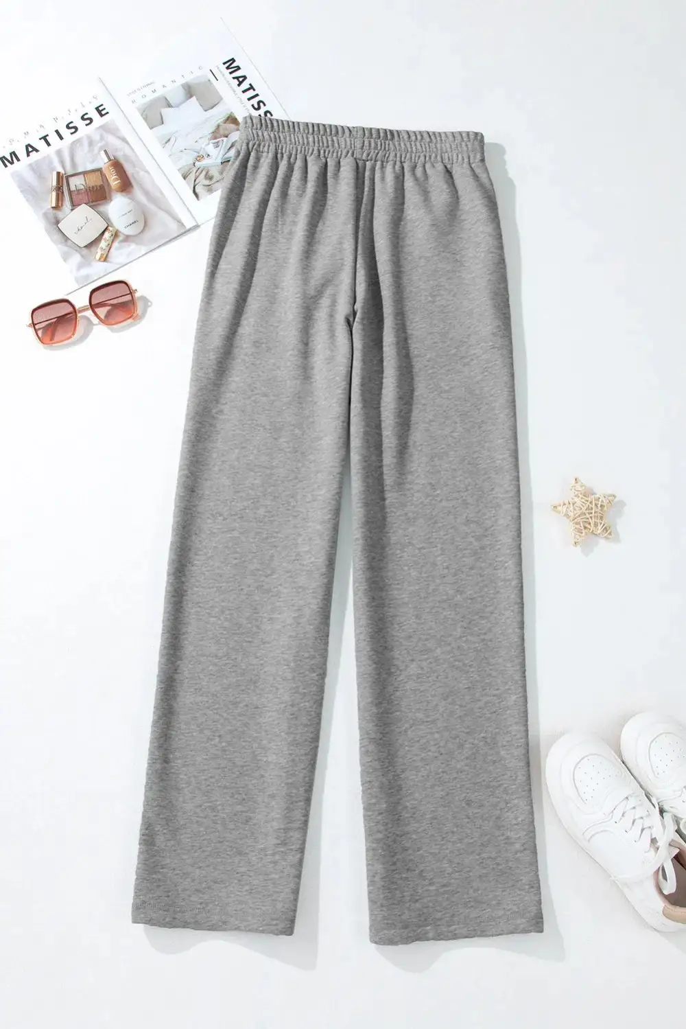 Everyday Drawstring Pocket Detail Pants