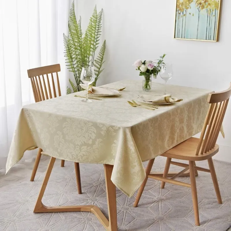 Elegant Jacquard Tablecloth
