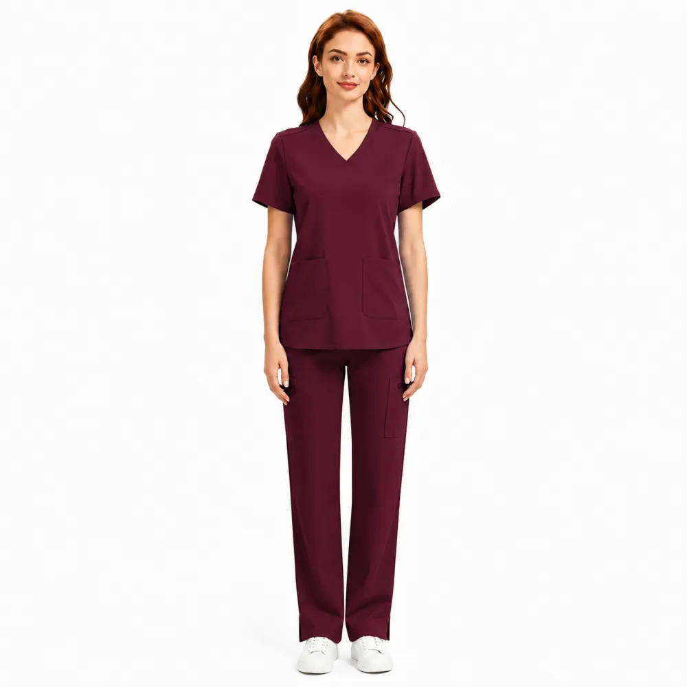 Women's Yoga Scrub 2-Piece Sets