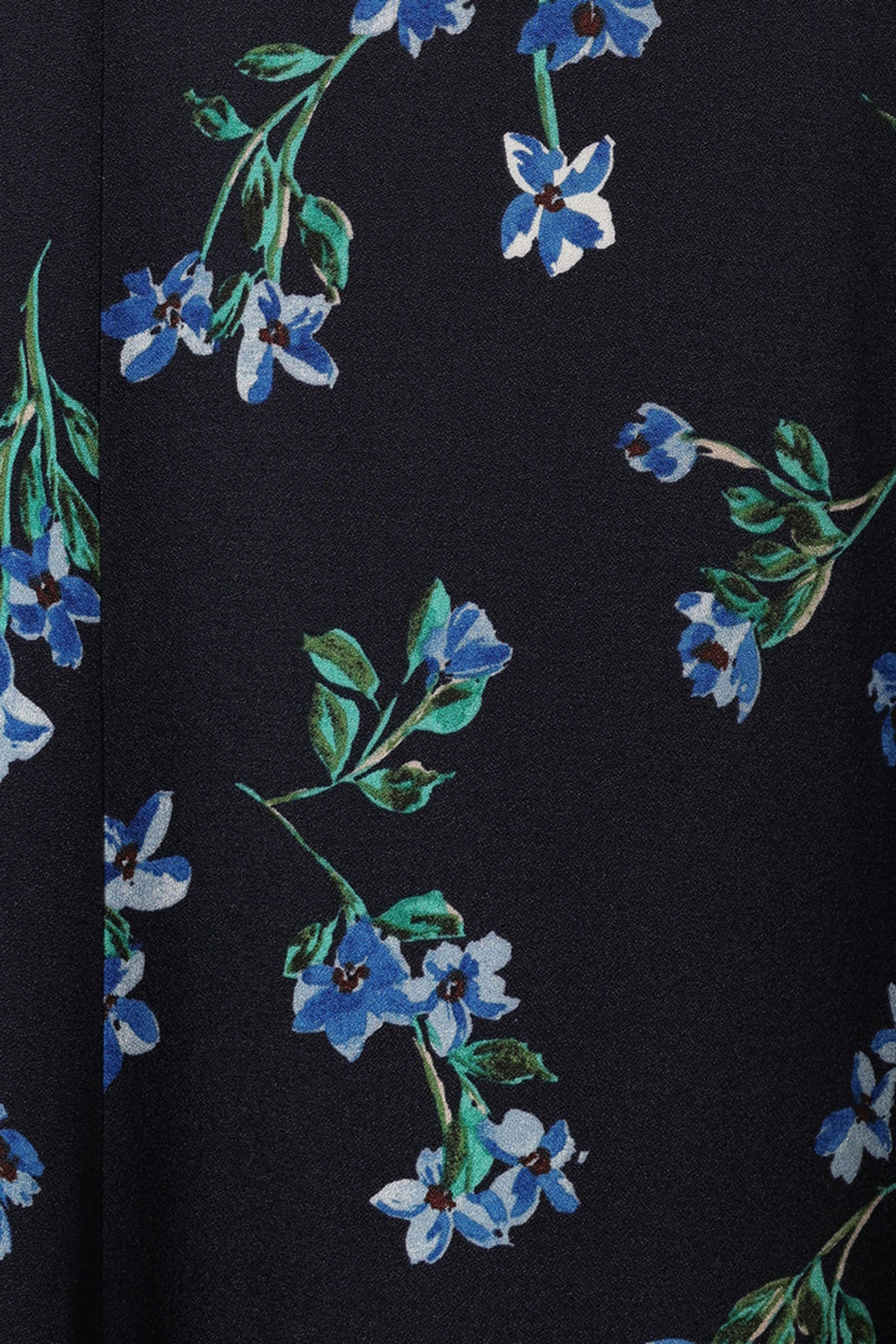 MIDNIGHT BLUES MIDI DRESS